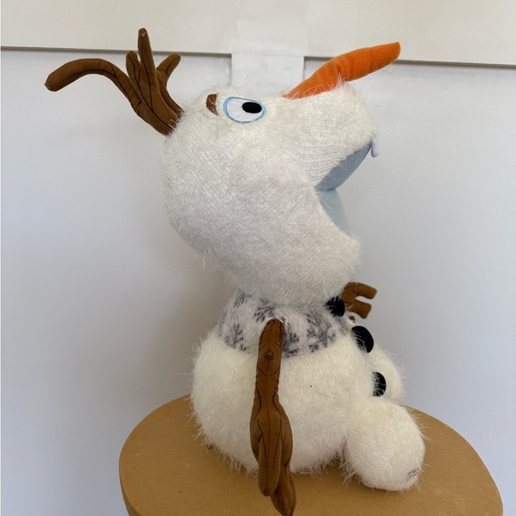 Authentic Disney Store Olaf Frozen Plush Toy Snowman Stuffed Animal 16 Inch - Picture 3 of 11
